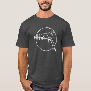 Vintage Blaster sketch drawing artwork Tshirt