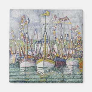 Vintage Blessing of the Tuna Fleet at Groix Magnet