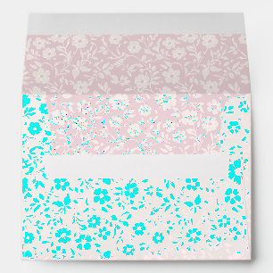 Vintage Bloom Blush Pink - Neutral Envelope