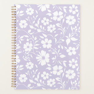 Vintage Bloom Neutral - Dusty Lavender Planner