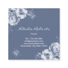 Vintage Blue Bee & Flowers Apiary Beekeeper