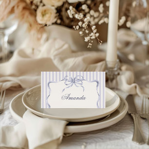 Vintage Blue Boy New to the Club Golf Baby Shower Place Card