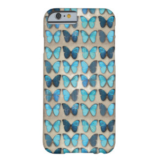 Vintage Blue Butterflies iPhone 6 Case