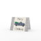 Vintage Blue Christmas Tree Truck Christmas Card
