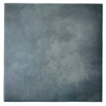 Vintage Blue Faux Ceramic Tile<br><div class="desc">Vintage faux blue texture in a beautiful weathered blue colour. Perfect for a farmhouse and cottage decor ceramic tile. 100% customer satisfaction with "Zazzle" every day.</div>