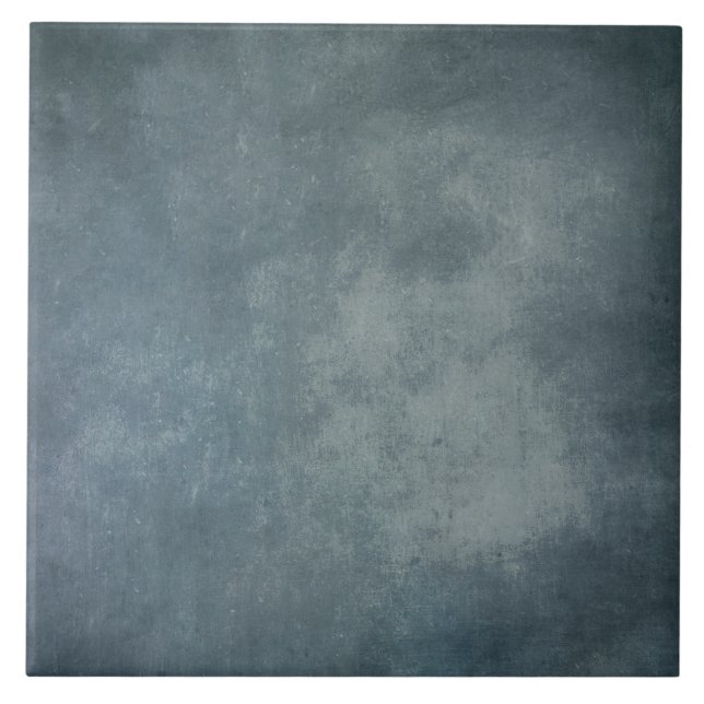 Vintage Blue Faux Ceramic Tile (Front)