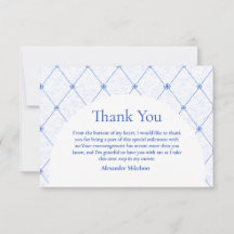 Vintage Blue Floral Garden Graduation Party