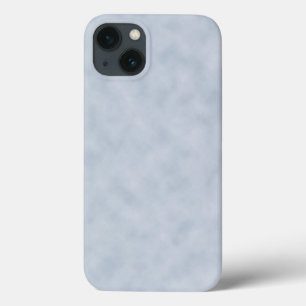 Vintage Blue Grey Parchment Look Texture iPhone 13 Case