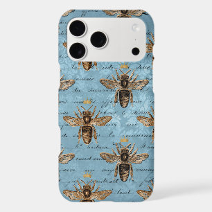 Vintage Blue Honey Bee