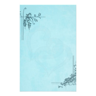 Romantic Stationery Templates, Romantic Custom Stationery Templates