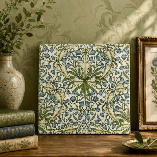 Vintage Bluebells Tile