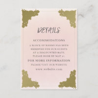 Vintage Blush Pink Wedding Details 