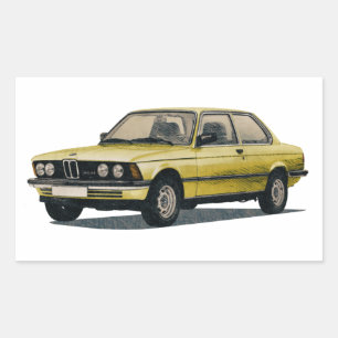 Vintage BMW Car Vehicle Sticker