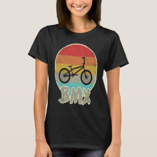 Vintage BMX Bicycle Stunt Race T-Shirt