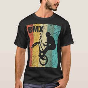 Vintage BMX Rider - Bike Bicycle Stunt Racing T-Shirt