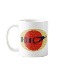 Vintage BOAC Airline Logo