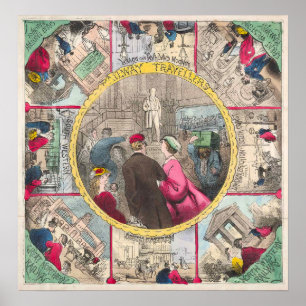 Vintage Board Games - Art Print