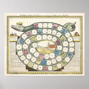 Vintage Board Games - Art Print