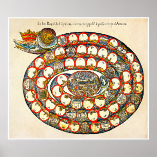 Vintage Board Games - Art Print
