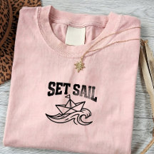 Vintage Boat Travel T-Shirt