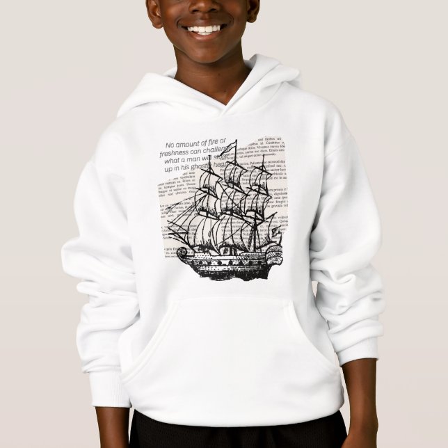 Vintage BOAT WITH QUOTE  (Front)