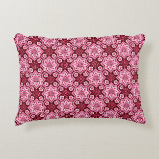 Vintage Boho Chic Floral Pattern Accent Pillow
