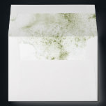 Vintage Boho Christmas Lined Envelope<br><div class="desc">This Christmas will be a little brighter with these modern,  vintage-like watercolor holiday season envelopes from our modern Vintage Boho Christmas collection above.  This card has a gold snow overlay.</div>