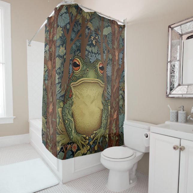 Vintage boho forest frog (In Situ)