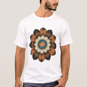 Vintage Boho Mandala Planet T-Shirt