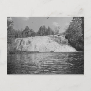 Vintage Bond Falls, Michigan's Upper Peninsula Postcard