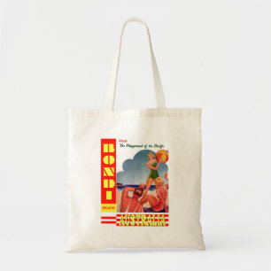 Vintage Bondi Beach Australia Travel Tote Bag