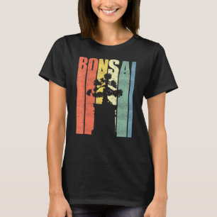 Vintage Bonsai Tree Japanese Plant Gardener Buddhi T-Shirt