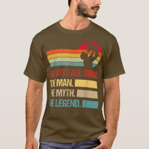 Vintage Bonus Dad Man Myth Legend Family Matching  T-Shirt