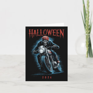 Vintage Boo Funny Retro Halloween Costume Men Wome Card