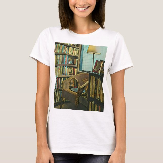 Vintage book artwork T-Shirt (Front)