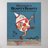 Vintage Book Cover Poster
