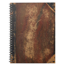 Vintage book cover, retro faux leather bound