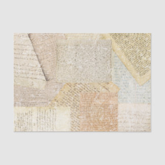 Vintage Book Page Tissue Paper