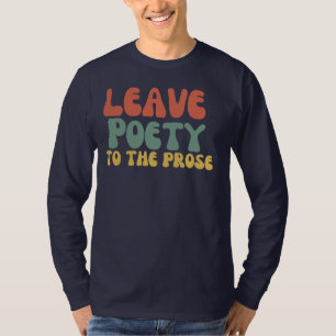 Vintage book puns for men, book lover T-Shirt