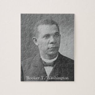 Vintage Booker T. Washington Photo Black History Jigsaw Puzzle