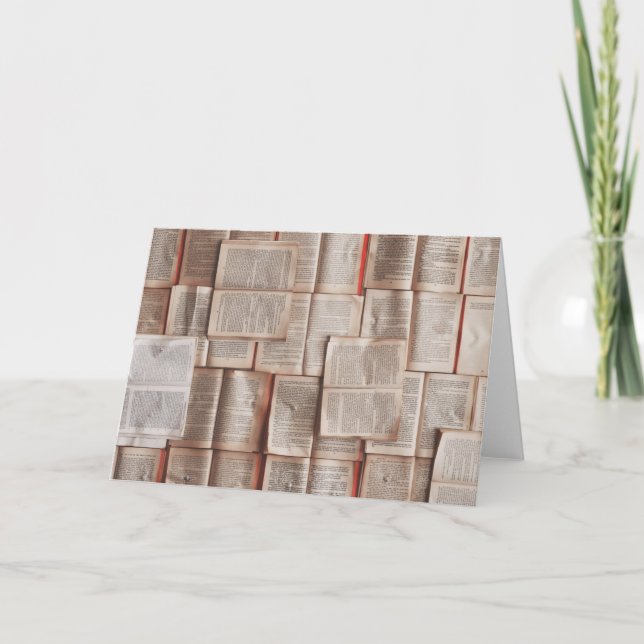 Vintage Books Card (Front)