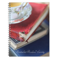 Vintage books with tea book club