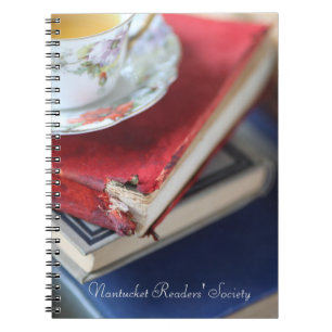 Vintage books with tea book club