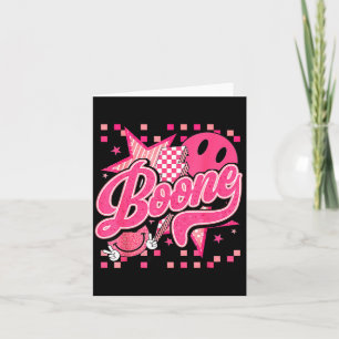 Vintage Boone First Name I Love Boone Groovy 80's  Card