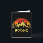 Vintage Boone North Carolina Nc Mountains Hiking S Card<br><div class="desc">Vintage Boone North Carolina Nc Mountains Hiking Souvenir</div>