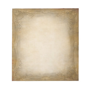 Vintage Border Notepad