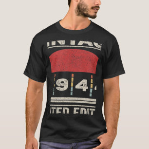 Vintage Born In 1944 78th Birthday 78 Years Old T-Shirt