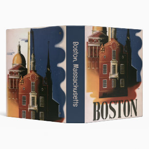 Vintage Boston, Massachusetts Paul Revere's Ride Binder