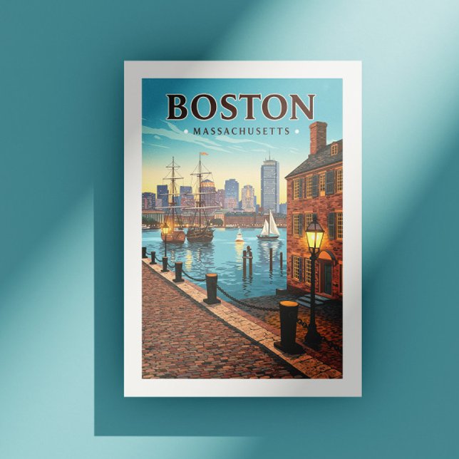 Vintage Boston Massachusetts Postcard (Creator Uploaded)