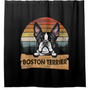Vintage Boston Terrier Funny Retro Gift Dog Lover